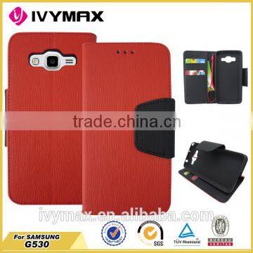 IVMYAX high quality wholesale cell phone wireless flip cover for samsung G530 grand prime