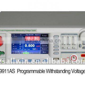 Programmable withstanding voltage tester