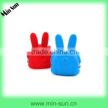 fashion hang silicone wallet