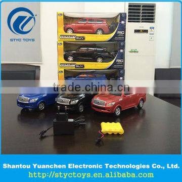 Branded toy model 1:16 scale 4 channel Infiniti QX56 simulation mini electric remote control rc car toys with battery for choice