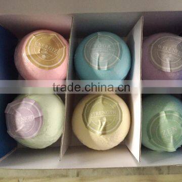 Mendior Bath Bombs Type customized bath bomb / bath fizzers OEM brand