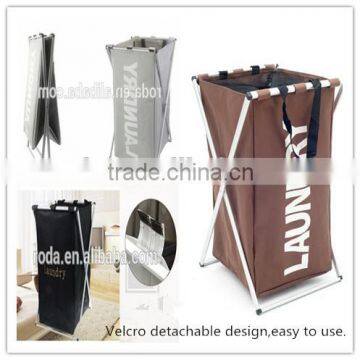 MuJi China Wholesale Waterproof Oxford Cloth Laundry Basket, Laundry Basket Corner Basket, Dirty Basket photo-6