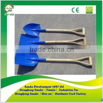 Cheap promotional shovels with wooden shovel handle