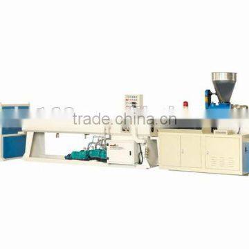 PVC two pipes extrusion line