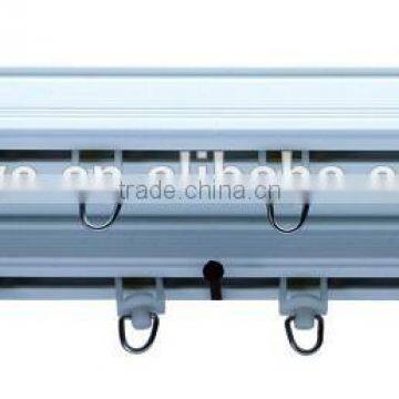 Competitive price plastic curtain accessories pvc curtain track china