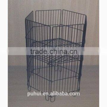 High Quality Factory Providing 6 Sides Wire Dump Bin From China photo-4