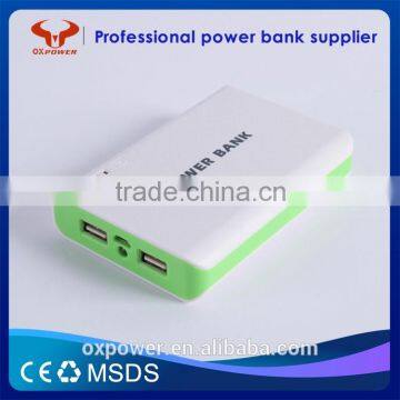 k2016 phone battery factory cheapest price hot sell battery high capacity 2usb 7800mah quick charging power ban