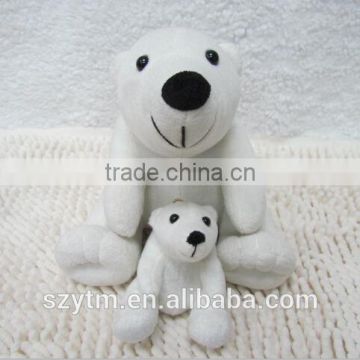 realistic plush toys polar bear