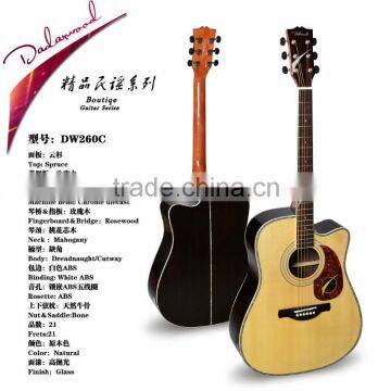 40" 41" Cheap Acoustic guitar Spruce Wood China factory support Wholesale & OEM Custom LOGO