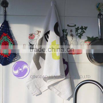 China Wholesale Factory Direct Cotton Microfiber Printed Kitchen Cleaning Cloth photo-2
