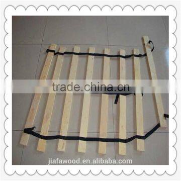 Factory Direct Sale Teak Colour Furniture King or Queen Size Wooden Bed Slats photo-5