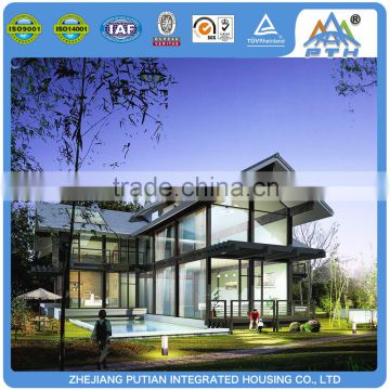 High quality elegant vacation house luxury prefabricated villa