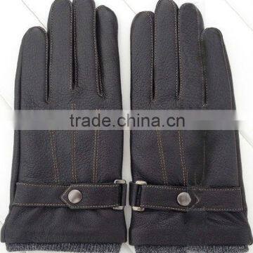 Men's deerskin gloves 3m thinsulate lining