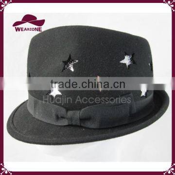 Star hat body felt fedora double layer