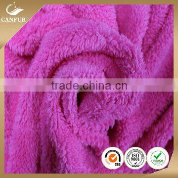 100% Polyeste Imitation Mirco Sherpa