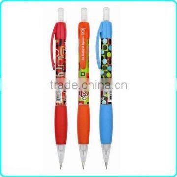 Mechanical plastic Pencils with print for promotion,bullet pencil