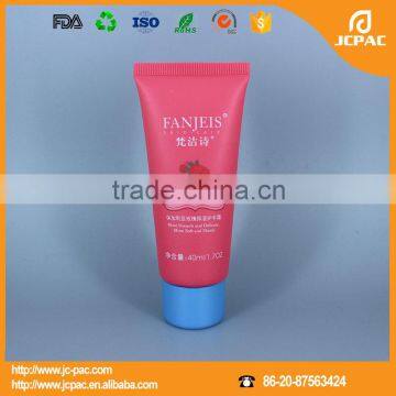 Hot Pink Tube Cosmetic Packaging