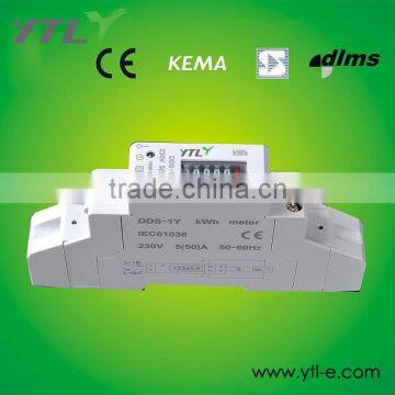 single phase Din- Rail electricity energy meter