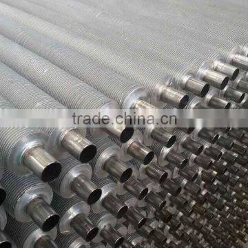 Steel, stainless steel ,or copper composited aluminum spiral finned tube