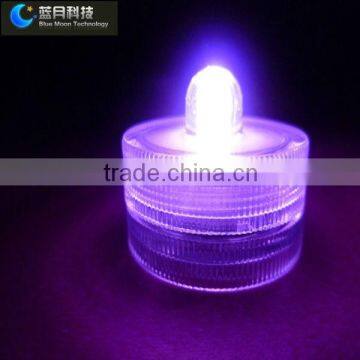 pink underwater mini led tea light candle BM-TL701