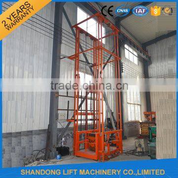 Warehouse Hydraulic Freight Lifts for Loading Goods
