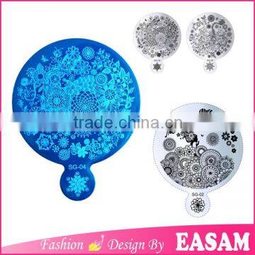 hand design 15 designs nail art stainless steel plate,metal nail art stamping plate