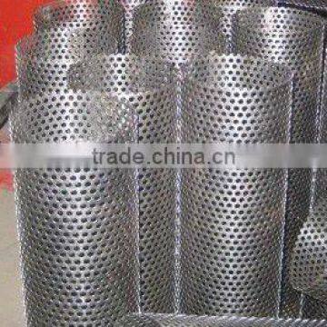 perforated metal mesh filter tubes