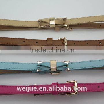 Lady's Dual Purposel Fashion Belt With Bowknot for Dress photo-3