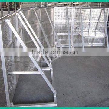 great stability aluminum crowd control barricade fence for public events