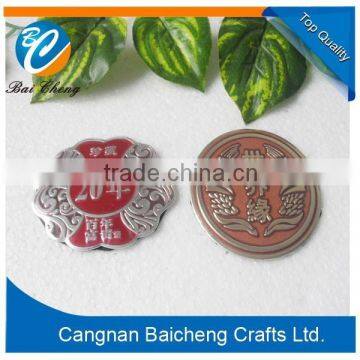 Eco-friendly Metal badge from China Manufacture with Low Price