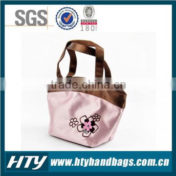 Super quality hot-sale nylon zip lady clutch bag