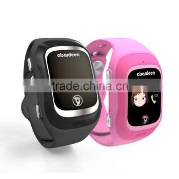 Most popular latest wrist watch mobile phone with gps tracking bracelet device