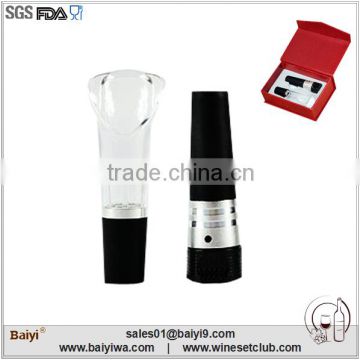 New deluxe wine pourer stopper with high quality for red wine