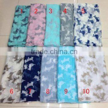 Hot Sale Custom digital printing scarves From Real Scarf Factory