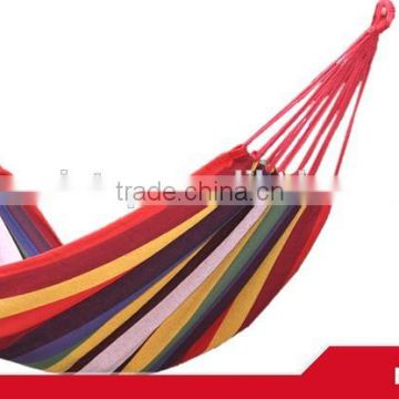 NEW Portable Hammocks Canvas Outdoor Hammocks Camp Bed Convenient Cot Garden Furniture Swing Low Price Free shipping