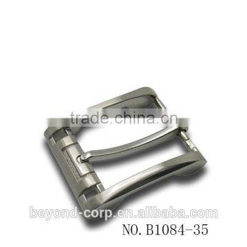 Customize hollow style metal 35mm chome finish alloy material belt buckle                        
                                                                                Supplier's Choice