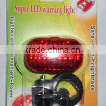 3 LED Bicycle Rear Tail Red Bike warning lamp safety Light