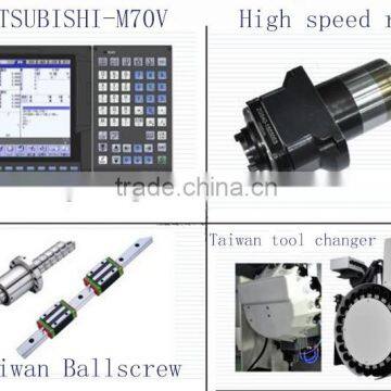 Hot Sales Mitsubishi M70v Control System Vmc-850 CNC Machining Center With High Quality