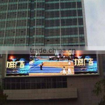 outdoor wood cabinets led wall screen competitive price P13.3 dip full color 1r1g1b outdoor monitor led display