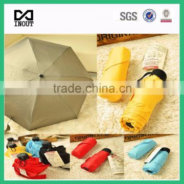 manufacture 5 folding 7 ribs travel rain umbrella