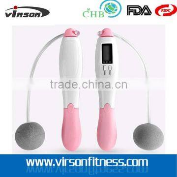 Wireless Skipping Jump Rope with Clock and Timer Function