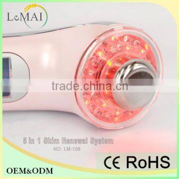 High Quality Low Price 5 in 1 Ultrasonic Facial Massager Beauty Product photo-2