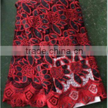 Classical fashion african cord lace fabric guipure lace dress fabric                        
                                                                                Supplier's Choice