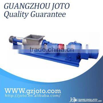 G type cast iron single screw slurry pump