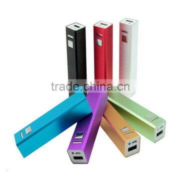 Multi color 2600mAh solar power bank for sales ,cheap portable power bank