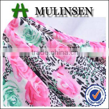 Mulinsen textile 2015 China supplier wholesale digital printing FDY fabric