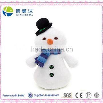 New design Christmas chilly snowman plush soft toy