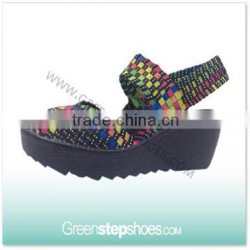 Multi Wedge Comfort Mary-Jane Walking Sneaker Sandals Shoes