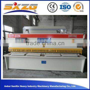 Hydraulic swing beam shear for cutting 8mm metal plate machine