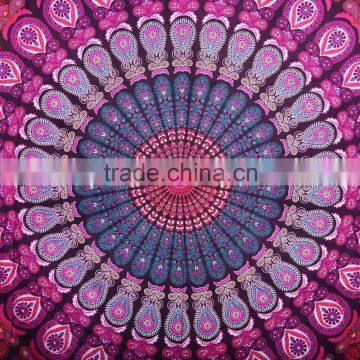 90x90 Inches Mandala Tapestry Indian Tapestry Bedspread Bohemian Hippie Tapestry Beach Throw Home Decor Ethnic Tapestry photo-4